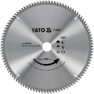 Yato YT-6097 Kołowy Piłka Tarczowa - Do cięcia aluminium Yato YT-6097 Kołowy Piłka Tarczowa - Do cięcia aluminium