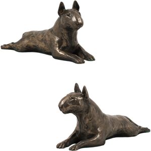 Art-Dog - Bull Terrier II - Base de madera - Escultura Art-Dog - Bull Terrier II - Base de madera - Escultura