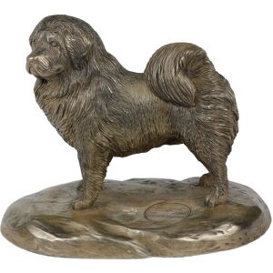 Estatua de perro Terrier Tibetano - Figurita de bronce artesanal Estatua de perro Terrier Tibetano - Figurita de bronce artesanal