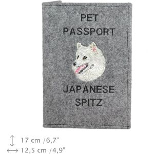 Art-Dog - Spitz giapponese - Etui na paszport Art-Dog - Spitz giapponese - Etui na paszport