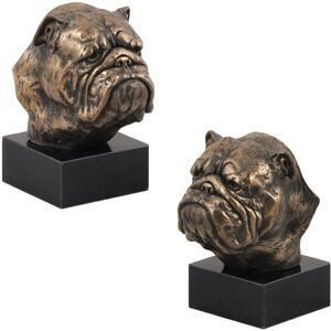 Rzeźba Bulldog Angielski Art-Dog - Podstawa kamienna - Trofeum dla psa Rzeźba Bulldog Angielski Art-Dog - Podstawa kamienna - Trofeum dla psa