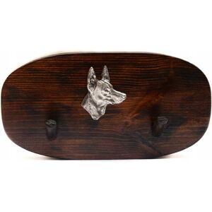 Art-Dog - Pharaoh Hound - Drewno sosnowe - ZnAl srebrzony - Haczyk ścienny Art-Dog - Pharaoh Hound - Drewno sosnowe - ZnAl srebrzony - Haczyk ścienny