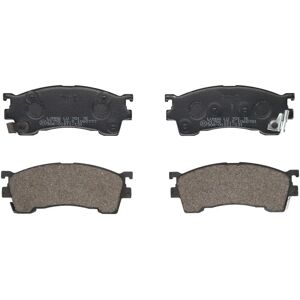 Breck Brake Pads Kit - Disc Brake, Wear Indicator, Mazda Fits Breck Brake Pads Kit - Disc Brake, Wear Indicator, Mazda Fits
