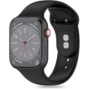 Tech-Protect Silikone Armbånd til Apple Watch - 38/40/41mm Sort Tech-Protect Silikone Armbånd til Apple Watch - 38/40/41mm Sort