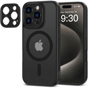 Tech-Protect Semi-Transparent MagSafe Cover til iPhone 16 Pro - Mobilcover Tech-Protect Semi-Transparent MagSafe Cover til iPhone 16 Pro - Mobilcover