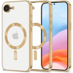 MagSafe Skinnende Gull Cover for iPhone 16E fra Apple MagSafe Skinnende Gull Cover for iPhone 16E fra Apple