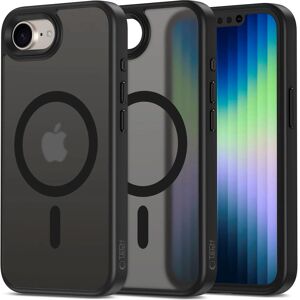 Tech-Protect iPhone 16e Mattamusta musta suojus - Puhelimen kuori Tech-Protect iPhone 16e Mattamusta musta suojus - Puhelimen kuori