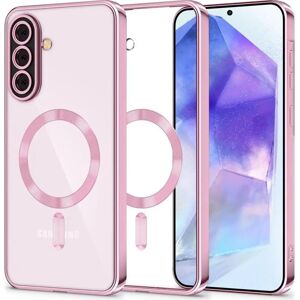 Tenčí pouzdro Tech-Protect Galaxy A56 růžové zlato MagSafe Tenčí pouzdro Tech-Protect Galaxy A56 růžové zlato MagSafe