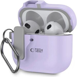 Étui Tech-Protect Apple Airpods 4 Lavande - Publicité Étui Tech-Protect Apple Airpods 4 Lavande - Publicité