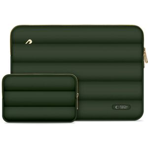 Tech-Protect Puffy Olive Laptop Sleeve 15-16" - Laptop Sleeve Tech-Protect Puffy Olive Laptop Sleeve 15-16" - Laptop Sleeve