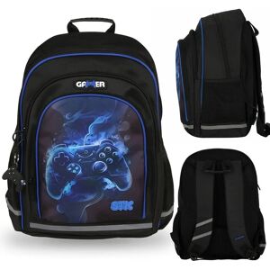 Starpak Sac à Dos Scolaire Paddé Bleu-Noir Pour Garçon - Gamepad, 23L - Publicité Starpak Sac à Dos Scolaire Paddé Bleu-Noir Pour Garçon - Gamepad, 23L - Publicité