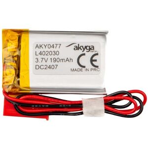 Batterie de rechange pour téléphone mobile Akyga AKY0477 - Argent - Publicité Batterie de rechange pour téléphone mobile Akyga AKY0477 - Argent - Publicité