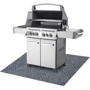 RugsX Magnus 2954 grey protective grill mat - Outdoor BBQ Accessory RugsX Magnus 2954 grey protective grill mat - Outdoor BBQ Accessory