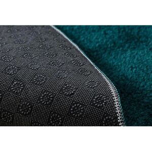 RugsX LINDO Emerald Green Rug - Anti-slip, Shaggy, 80cm RugsX LINDO Emerald Green Rug - Anti-slip, Shaggy, 80cm