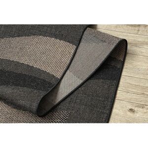 RugsX Black Coffee Runner - Hallway Rug, Polypropylene, 120x550 cm RugsX Black Coffee Runner - Hallway Rug, Polypropylene, 120x550 cm