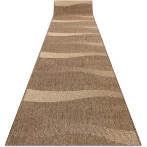 RugsX Brown Model 20212 Runner - Floorlux SIZAL Carpet RugsX Brown Model 20212 Runner - Floorlux SIZAL Carpet