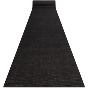RugsX Black Sisal Runner - Floorlux 20433 - Durable polypropylene RugsX Black Sisal Runner - Floorlux 20433 - Durable polypropylene