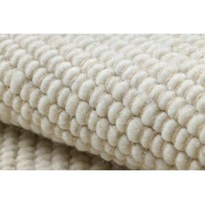 RugsX Nepal 2100 Círculo Natural Crema Lana Doble Cara 160cm Alfombra RugsX Nepal 2100 Círculo Natural Crema Lana Doble Cara 160cm Alfombra