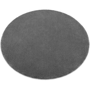 RugsX Carpet - Grey 150cm Circle - Carpet RugsX Carpet - Grey 150cm Circle - Carpet
