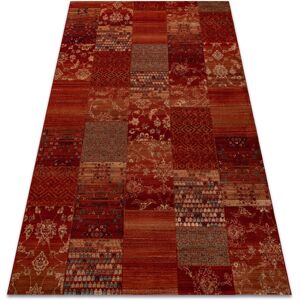 RugsX Wool Carpet KASHQAI 4327 - Patchwork - Vintage Style - Carpet RugsX Wool Carpet KASHQAI 4327 - Patchwork - Vintage Style - Carpet
