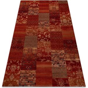 RugsX Wool Carpet KASHQAI 4327 - Patchwork - Vintage Style - Carpet RugsX Wool Carpet KASHQAI 4327 - Patchwork - Vintage Style - Carpet