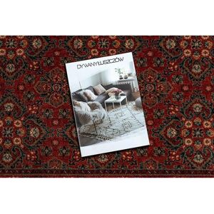 RugsX Wool Carpet - Claret Burgundy - Vintage Pattern - 200x300cm RugsX Wool Carpet - Claret Burgundy - Vintage Pattern - 200x300cm