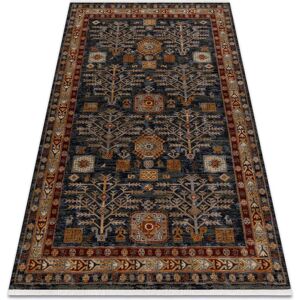 RugsX KESHAN Wool Carpet Navy Blue - Vintage Oriental Rug RugsX KESHAN Wool Carpet Navy Blue - Vintage Oriental Rug