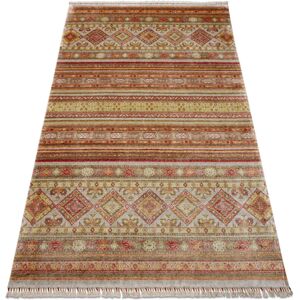 RugsX Heriz A0986B Bamboo Carpet - Beige / Burgundy - 200x290 cm RugsX Heriz A0986B Bamboo Carpet - Beige / Burgundy - 200x290 cm