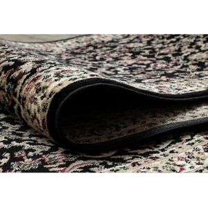 Alfombra RugsX negra 150x550 cm - Heat-Set Royal ADR 1745 Alfombra RugsX negra 150x550 cm - Heat-Set Royal ADR 1745