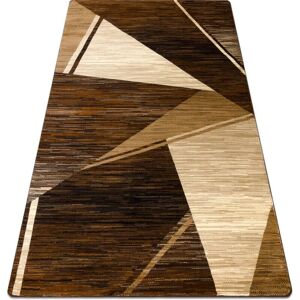 RugsX - Royal HE397 Geometric Rug - brown / beige - 250x350 cm RugsX - Royal HE397 Geometric Rug - brown / beige - 250x350 cm