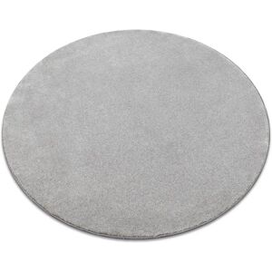 RugsX Round Silver Grey Carpet - Carpet RugsX Round Silver Grey Carpet - Carpet