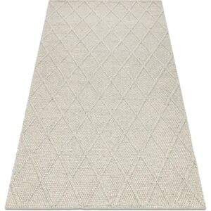 RugsX TAHAR Wool Carpet - Handwoven Loop, Rhombus, Boho - 120x180cm RugsX TAHAR Wool Carpet - Handwoven Loop, Rhombus, Boho - 120x180cm