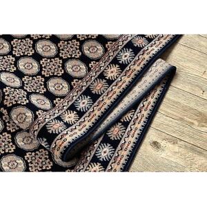 RugsX Wool Runner Navy Beige - Runner Rug RugsX Wool Runner Navy Beige - Runner Rug