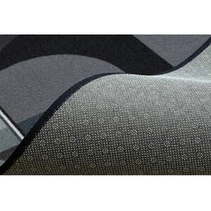 RugsX Malis Grey Anti-Slip Geometric Runner - Runner Rug RugsX Malis Grey Anti-Slip Geometric Runner - Runner Rug