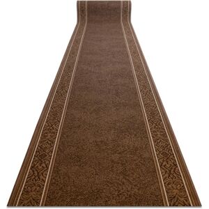 RugsX Brown ST.TROPEZ Anti-slip Runner - 80cm x 440cm RugsX Brown ST.TROPEZ Anti-slip Runner - 80cm x 440cm