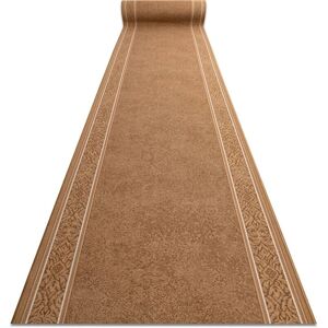 RugsX Beige Anti-Slip Runner - 67x470cm - Hallway & Kitchen RugsX Beige Anti-Slip Runner - 67x470cm - Hallway & Kitchen