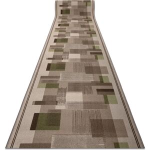 RugsX Beige Geometric Runner - Non-slip Hallway Rug RugsX Beige Geometric Runner - Non-slip Hallway Rug