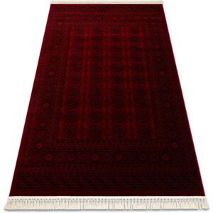 RugsX ORIENT 6889 Tapis bourgogne/noir - Oriental, Franges, 100x200 cm RugsX ORIENT 6889 Tapis bourgogne/noir - Oriental, Franges, 100x200 cm