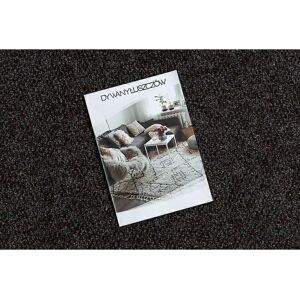 RugsX Modelo 0300 Alfombra Antideslizante Marrón Oscuro - Doormat RugsX Modelo 0300 Alfombra Antideslizante Marrón Oscuro - Doormat