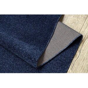 RugsX SOFTY Alfombra Azul Oscuro - Alfombra RugsX SOFTY Alfombra Azul Oscuro - Alfombra