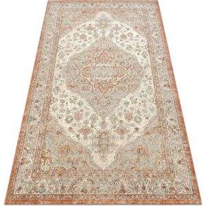 RugsX Wool Carpet SOHO 477.01.LA112 - Natural Beige / Terracotta - Rug RugsX Wool Carpet SOHO 477.01.LA112 - Natural Beige / Terracotta - Rug