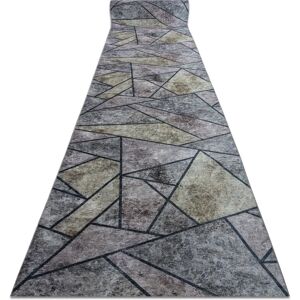 RugsX Grey Anti-slip Runner 120x370cm - Runner RugsX Grey Anti-slip Runner 120x370cm - Runner