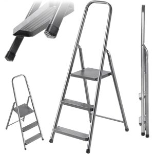KADAX Steel Ladder - 3 Step Folding Ladder Impact Resistant 125kg KADAX Steel Ladder - 3 Step Folding Ladder Impact Resistant 125kg