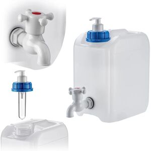 KADAX Water Canister - 5L, White, Durable, Portable - Water Container KADAX Water Canister - 5L, White, Durable, Portable - Water Container
