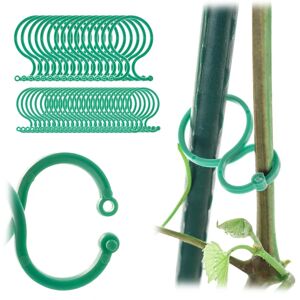 KADAX Tomato Plant Clips - Support for Stems & Shoots - 3/4cm - 40pcs KADAX Tomato Plant Clips - Support for Stems & Shoots - 3/4cm - 40pcs