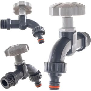 KADAX Garden faucet 3/4 inch with quick coupling - Garden Faucet KADAX Garden faucet 3/4 inch with quick coupling - Garden Faucet