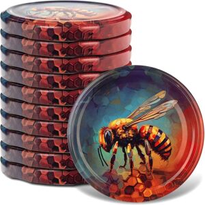 KADAX Jar Caps - 82mm Metal Lids for Preserves KADAX Jar Caps - 82mm Metal Lids for Preserves