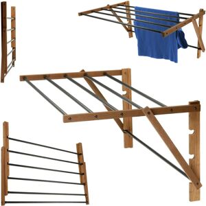 KADAX Foldable Wall-Mounted Clothes Dryer - Drying Rack, 5 Rods KADAX Foldable Wall-Mounted Clothes Dryer - Drying Rack, 5 Rods