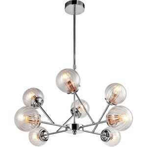 Candellux Chrom 8-ramenná Stropní Lampa Candellux Chrom 8-ramenná Stropní Lampa