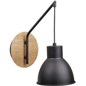 Candellux - VARIO - Černé kovové - Dřevo - Wall lamp Candellux - VARIO - Černé kovové - Dřevo - Wall lamp